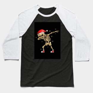 Skeleton santa Baseball T-Shirt